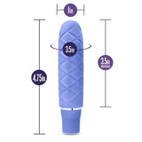 Luxe Cozi Mini Periwinkle - Compact Vibrating Silicone Toy > Vibrators > Finger Vibrators - Tophatter Daily Deals