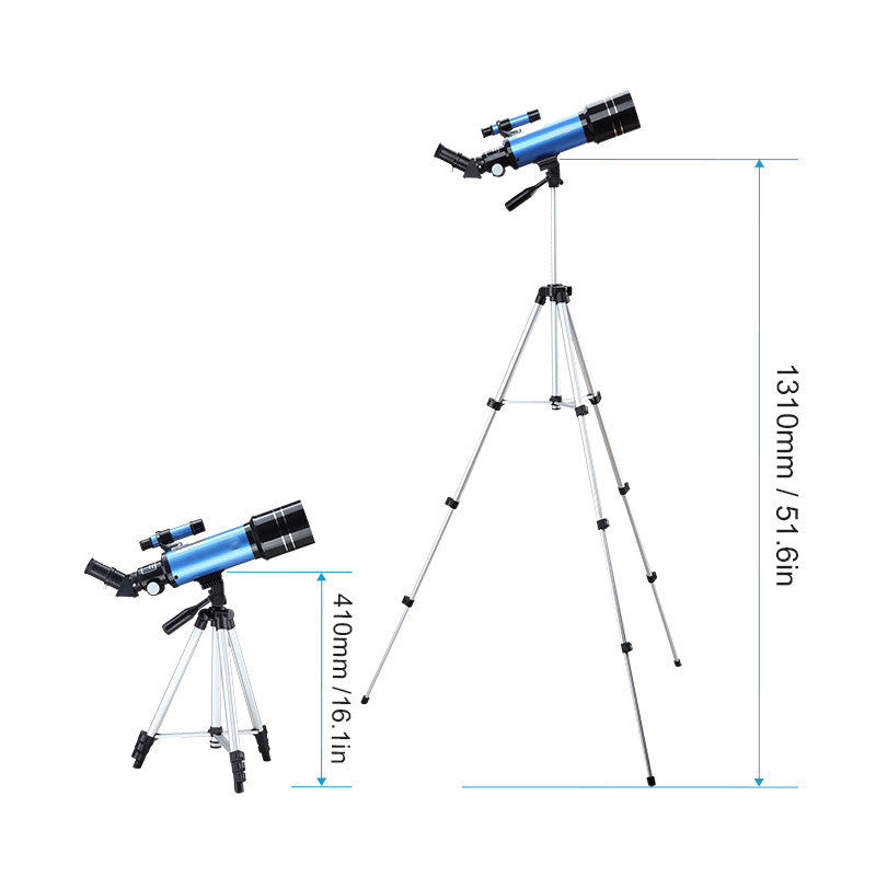 Astronomical Telescope High-Definition High-Power Large-Aperture Night Vision Viewing Tool 0 - Tophatter Daily Deals