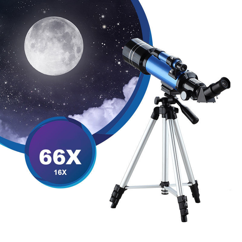 Astronomical Telescope High-Definition High-Power Large-Aperture Night Vision Viewing Tool 0 - Tophatter Daily Deals
