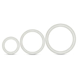 Performance Vs4 Pure Premium (White) – Silicone Cockring Set > Cock Ring > Sets - Tophatter Daily Deals