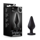 Temptasia Spank Me Butt Plug Black for Intense Pleasure and Sensation > Anal Range > Butt Plugs - Tophatter Daily Deals