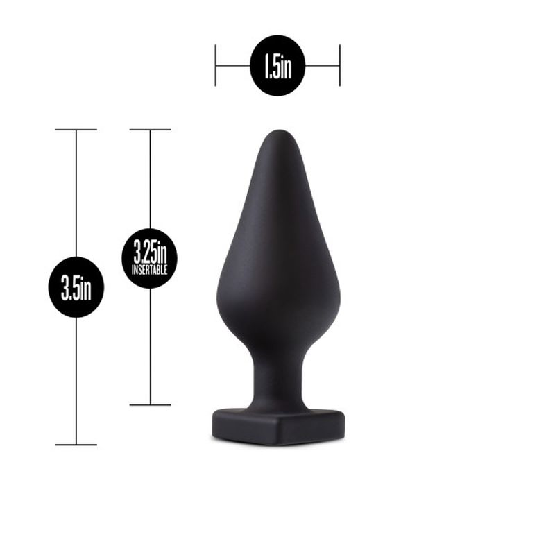 Temptasia Spank Me Butt Plug Black for Intense Pleasure and Sensation > Anal Range > Butt Plugs - Tophatter Daily Deals