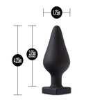 Temptasia Heart-Shaped Butt Plug Black > Anal Range > Butt Plugs - Tophatter Daily Deals