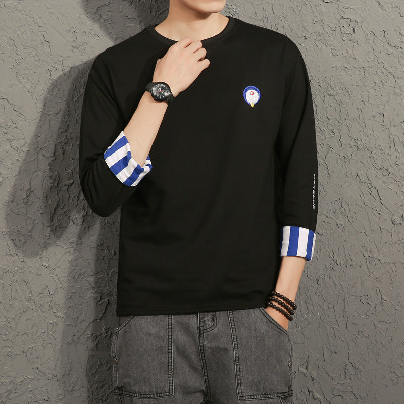 Lightweight Men’s T Shirt - Relaxed Boxy Cut, Cotton Autumn 3D Changing Face Moving Picture Frame - Tophatter Daily Deals