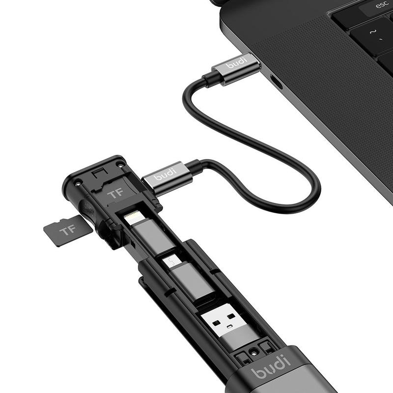 3 In 1 Multi-function Smart Adapter Card Storage Data Cable USB Box Universal For Phone Protable Phone Supplies 0 - Tophatter Daily Deals