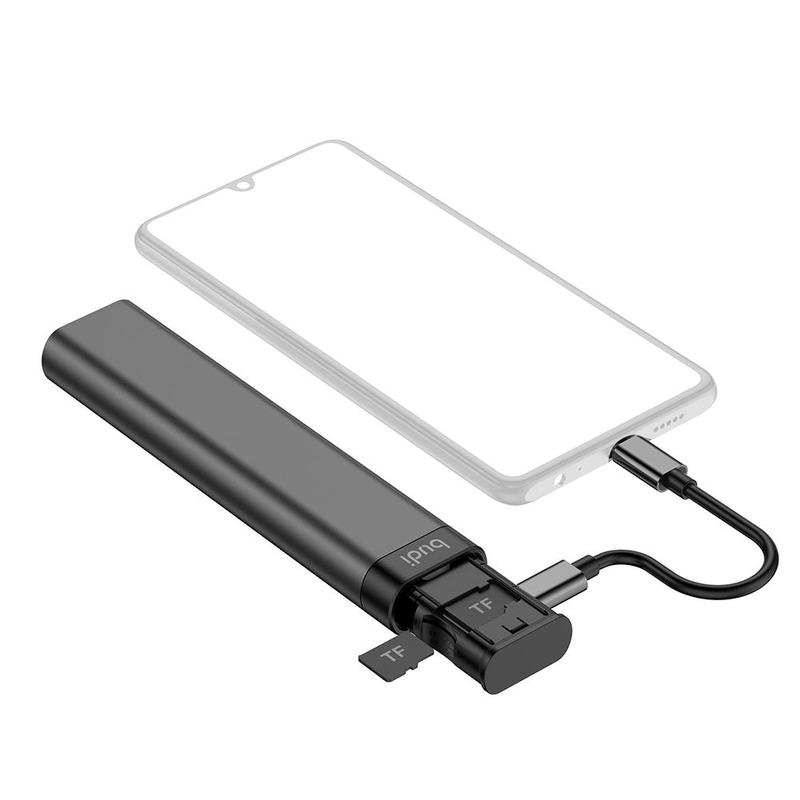 3 In 1 Multi-function Smart Adapter Card Storage Data Cable USB Box Universal For Phone Protable Phone Supplies 0 - Tophatter Daily Deals