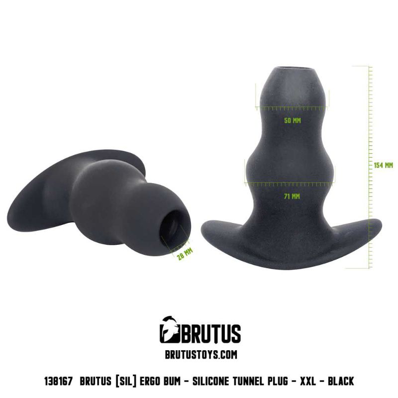 Ergo Bum Tunnel Plug XXL – Silicone Anal Plug > Anal Range > Tunnel and Stretchers - Tophatter Daily Deals