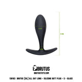 Brutus All Day Long Small – 7.4cm Silicone Butt Plug > Anal Range > Butt Plugs - Tophatter Daily Deals