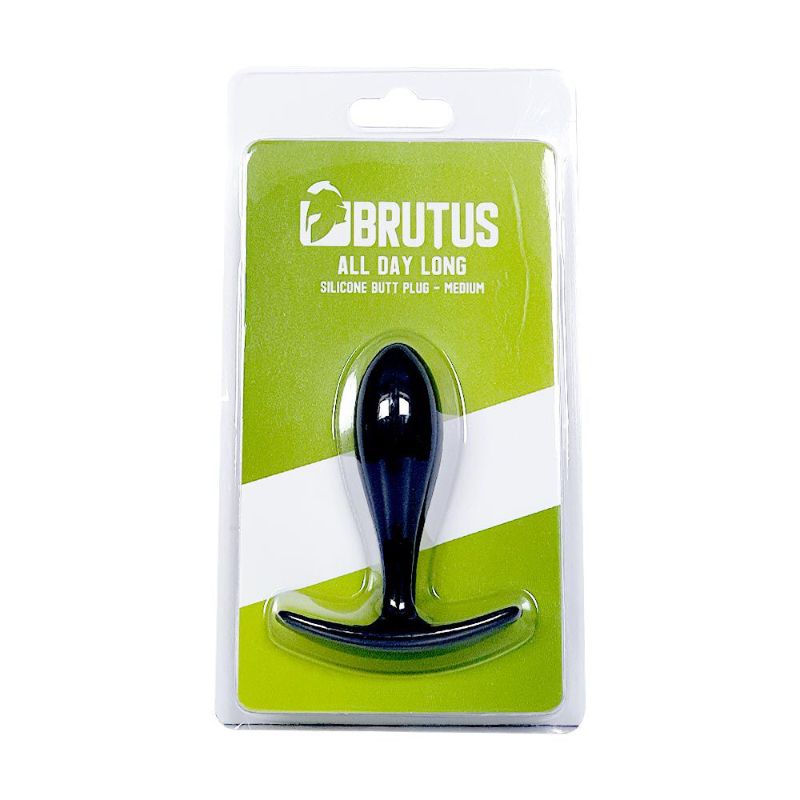 Brutus All Day Long Medium – 9cm Silicone Medium Butt Plug > Anal Range > Butt Plugs - Tophatter Daily Deals
