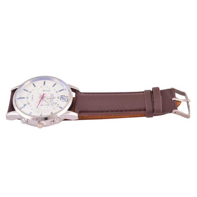 Business Gift Set Fashion Glasses Quartz Watch Multi-Card Wallet Father's Day Business Gift Box 0 - Tophatter Daily Deals