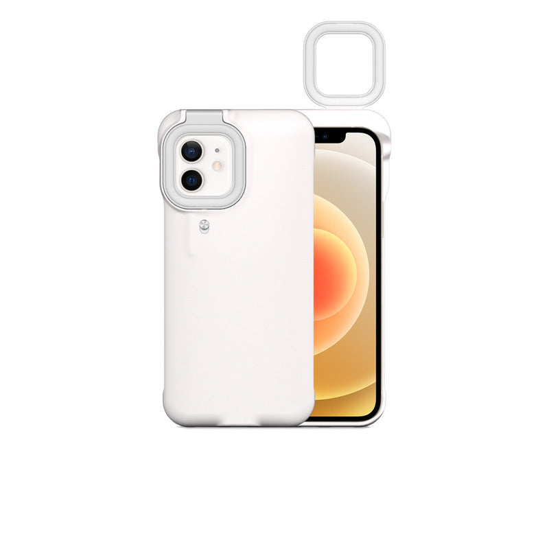 Beauty Fill Light Cover Beauty Phone Case Shell Selfie Light Up Case White 0 - Tophatter Daily Deals