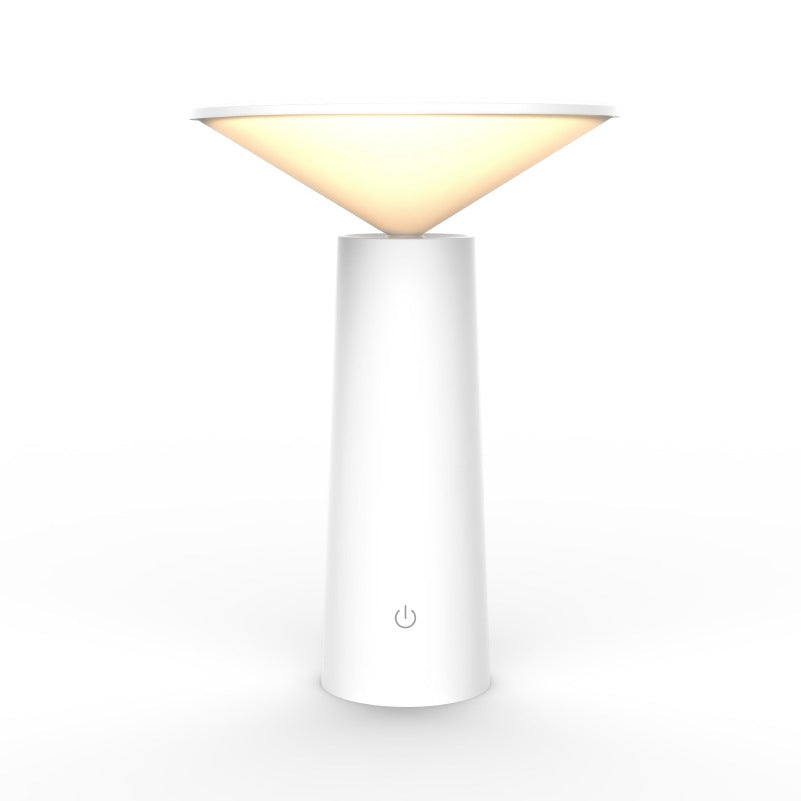 Rotating Head Touch Desk Lamp White 0 - Tophatter Daily Deals