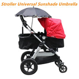 360 Degrees Pram Umbrellas Cart Accessories Adjustable Stroller Umbrella 0 - Tophatter Daily Deals