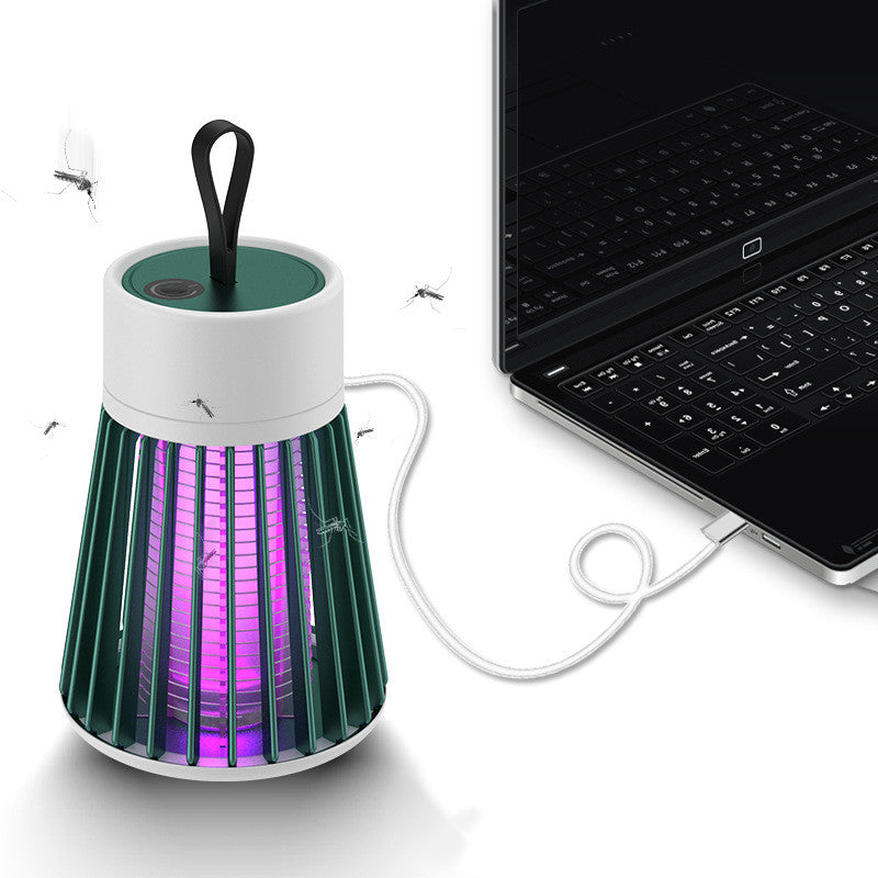 Anti Mosquitoes Portable Electric Mosquito Killer Lamp USB Insect Killer LED Mosquito Trap Bug Zapper Repellent 0 - Tophatter Daily Deals