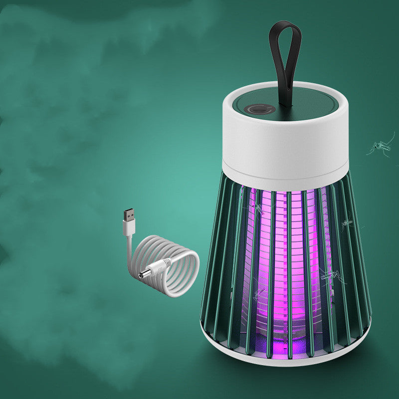 Anti Mosquitoes Portable Electric Mosquito Killer Lamp USB Insect Killer LED Mosquito Trap Bug Zapper Repellent C USB 0 - Tophatter Daily Deals