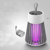 Anti Mosquitoes Portable Electric Mosquito Killer Lamp USB Insect Killer LED Mosquito Trap Bug Zapper Repellent B USB 0 - Tophatter Daily Deals