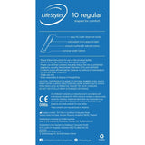 LifeStyles Regular – Easy-Fit Lubricated Latex Condoms 54mm 10 Pack > Essentials > Condoms - Tophatter Daily Deals