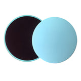 1 Pair Abdominal Core Training Exercise Equipment Fitness Glide Plate Sports Sliding Disc Body Exercises Training Slide Pad Blue 0 - Tophatter Daily Deals