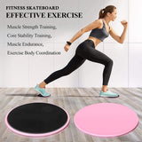 1 Pair Abdominal Core Training Exercise Equipment Fitness Glide Plate Sports Sliding Disc Body Exercises Training Slide Pad 0 - Tophatter Daily Deals