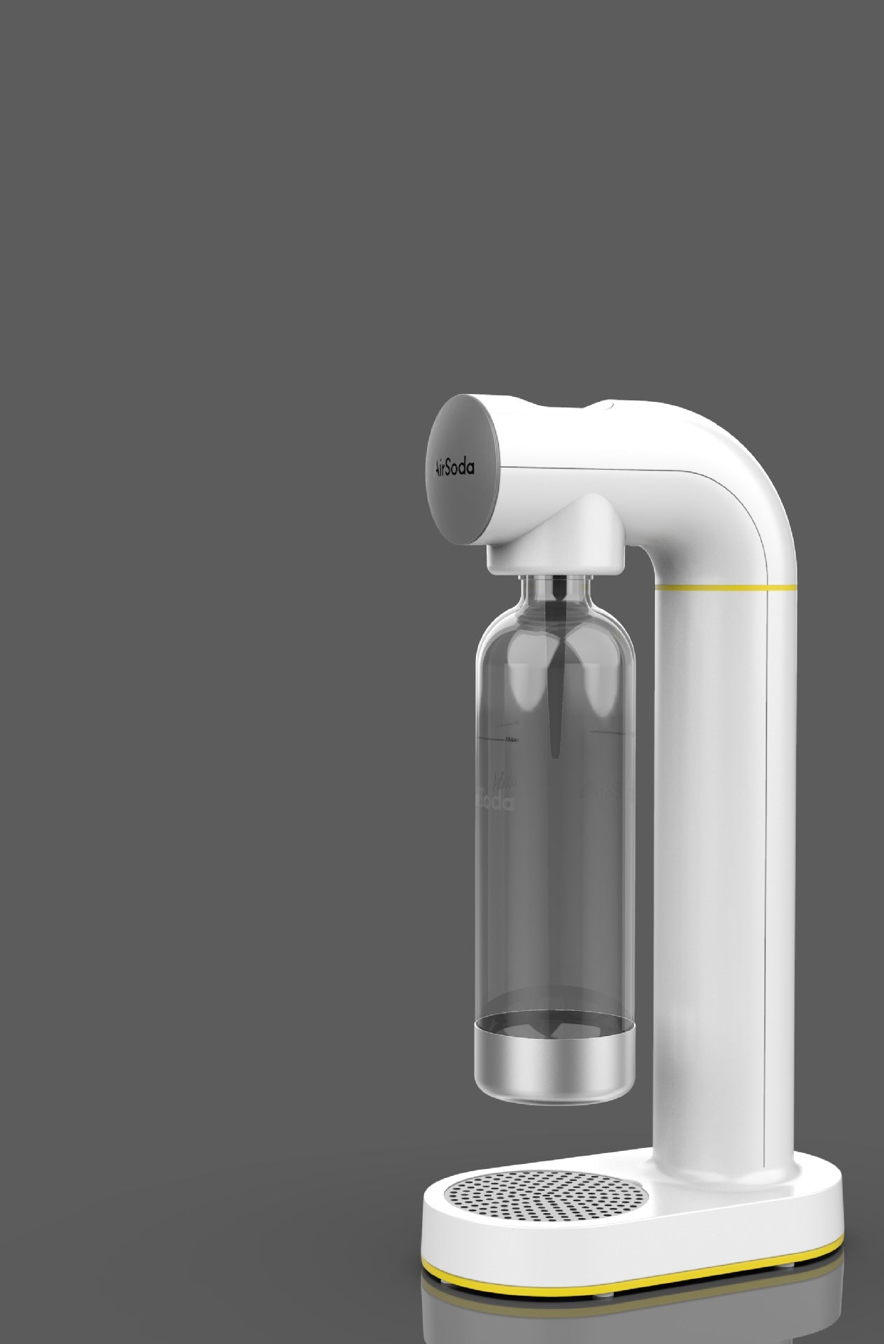 Airsoda Bubble Water Machine Household Carbonated Beverage Machine White 0 - Tophatter Daily Deals