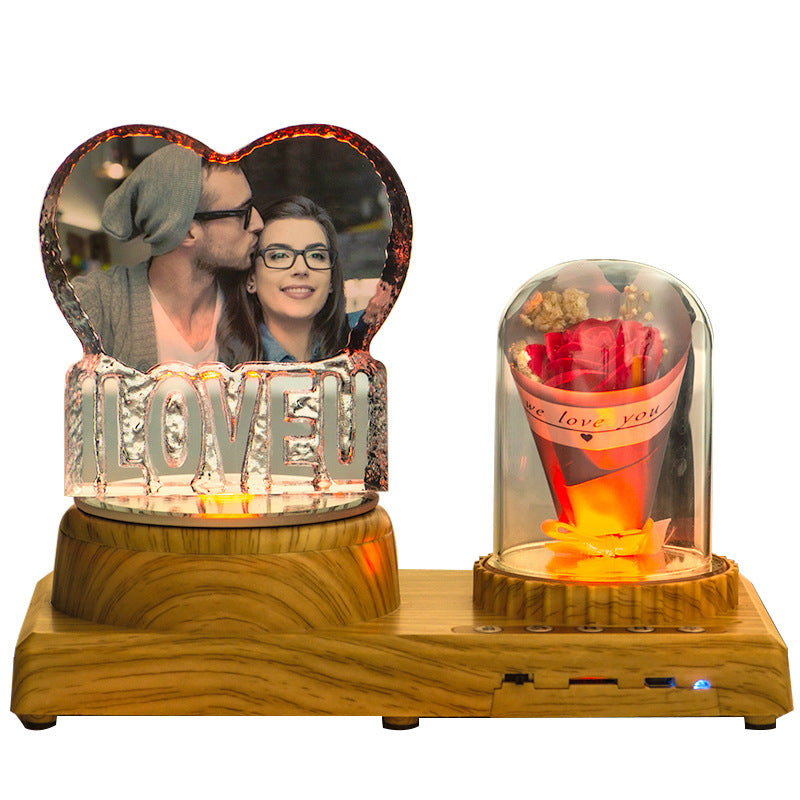 Bluetooth Speaker Character Photo Customization Night Light 0 - Tophatter Daily Deals