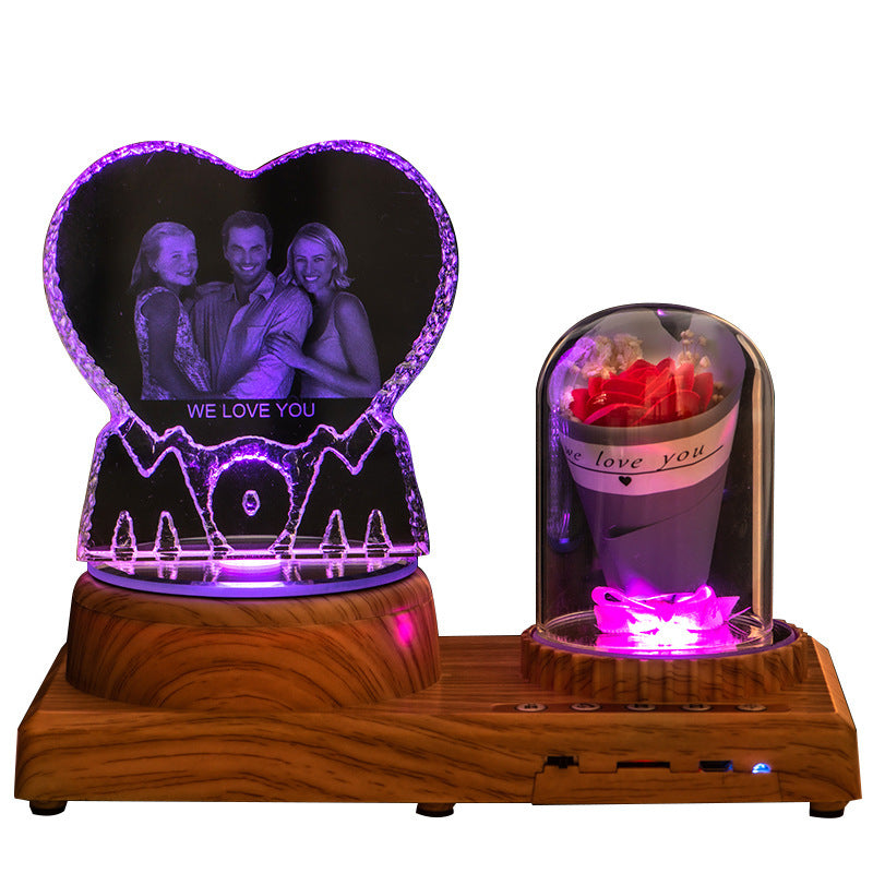 Bluetooth Speaker Character Photo Customization Night Light 0 - Tophatter Daily Deals