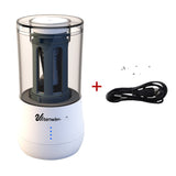 Astronomy Sketch Charcoal Pencil Sharpener Electric Pencil White USB 0 - Tophatter Daily Deals
