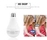 Bulb Camera Lcsee Cctv Security Ip Wireles VR 360 Cameras 0 - Tophatter Daily Deals
