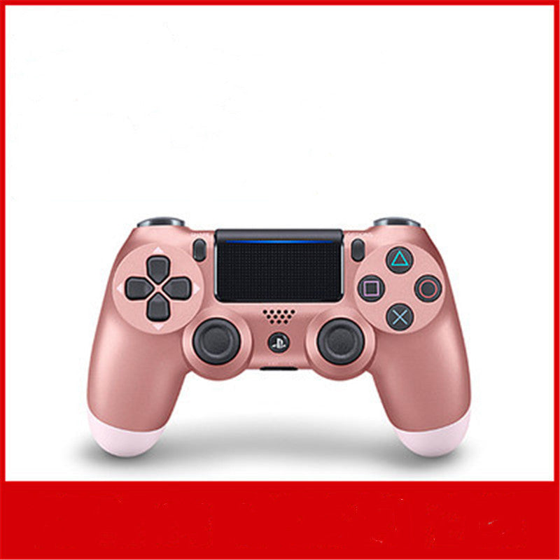 Bluetooth Wired USB Joystick Vibrating Game PC Computer Handle Rose Gold Sony PS4 USB 0 - Tophatter Daily Deals