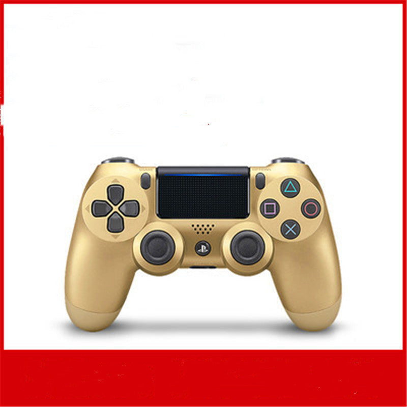 Bluetooth Wired USB Joystick Vibrating Game PC Computer Handle Golden Sony PS4 USB 0 - Tophatter Daily Deals