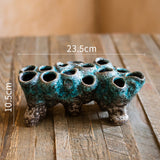 Barnacle Vase Flower Pot Porous Coral Bottle C 0 - Tophatter Daily Deals