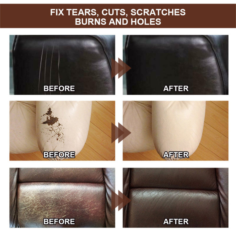 Advanced Leather Repair Gel Car Seat Home Leather Comple 0 - Tophatter Daily Deals