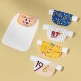 Baby Cotton Sweat-absorbent Towel, Sweat Towel Pad Back 9 color M B 0 - Tophatter Daily Deals