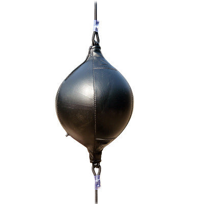 Boxing Speed Ball Frame Fitness Boxing Vent Ball Adult Hanging Sanda Punching Bag Pear Ball Drawstring black 0 - Tophatter Daily Deals