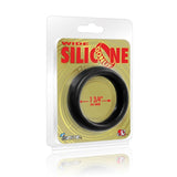 Wide Donut Black Cock Ring 44mm > Cock Ring > Single - Tophatter Daily Deals