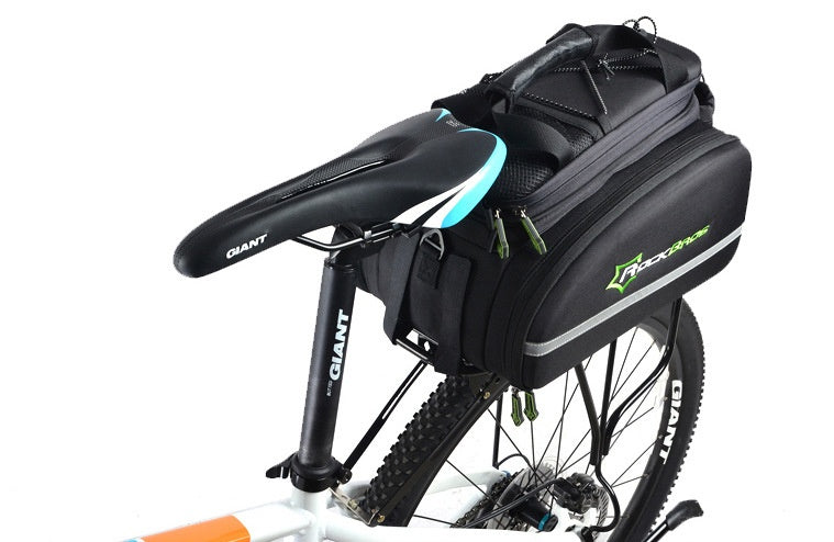 Bicycle Riding Bag Rear Shelf Bag Mountain Bike Camera Shoulder Bag Handbag Camel Bag 0 - Tophatter Daily Deals