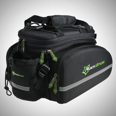 Bicycle Riding Bag Rear Shelf Bag Mountain Bike Camera Shoulder Bag Handbag Camel Bag 0 - Tophatter Daily Deals