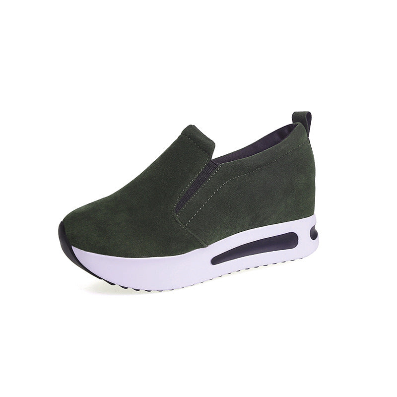 All-Match One-Step Loafers Women's Shoes Green 0 - Tophatter Daily Deals