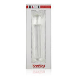 Glass Romance 1 Clear 7in Luxury Glass Dildo 7 Inches > Glass > Dildos - Tophatter Daily Deals