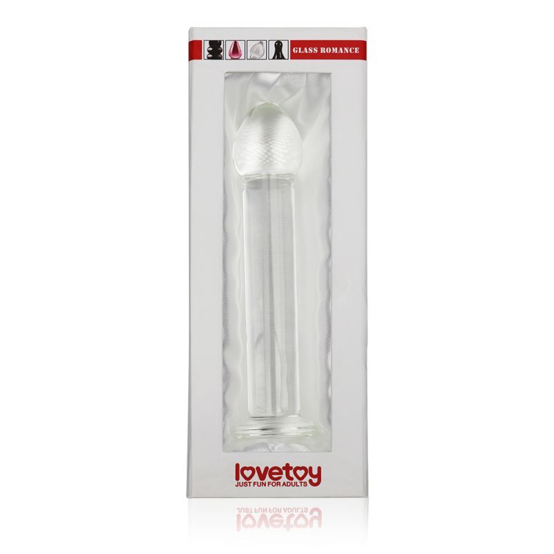 Glass Romance 1 Clear 7in Luxury Glass Dildo 7 Inches > Glass > Dildos - Tophatter Daily Deals