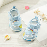 Bramille Baby Toddler Shoes Soft Sole Summer Baby Sandals Size 13-18 Sky Blue 0 - Tophatter Daily Deals