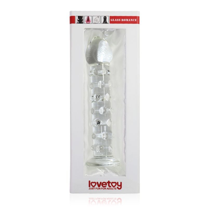 Glass Romance 2 Clear 7in Luxury Glass Dildo 7 Inches > Glass > Dildos - Tophatter Daily Deals