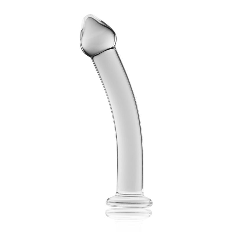 Glass Romance 3 Clear 7.5in Glass Dildo for Sensation > Glass > Dildos - Tophatter Daily Deals