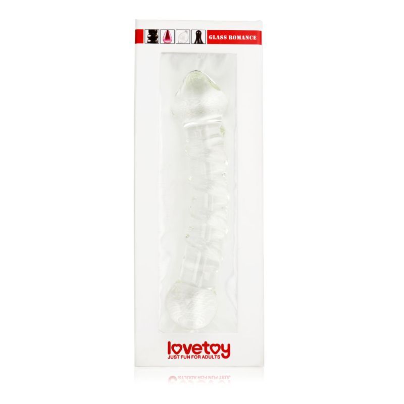Glass Romance 5 Clear 7in Glass Dildo for Unique Sensation > Glass > Dildos - Tophatter Daily Deals