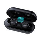 B5 Bluetooth Headset Binaural Digital Display Stereo Bluetooth Headset TWS5.0 Bluetooth Headset 239 Bluetooth Headset Black Digital display 0 - Tophatter Daily Deals