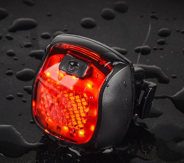 Bicycle Tail Llight USB Rechargeable Tail Light Red 0 - Tophatter Daily Deals