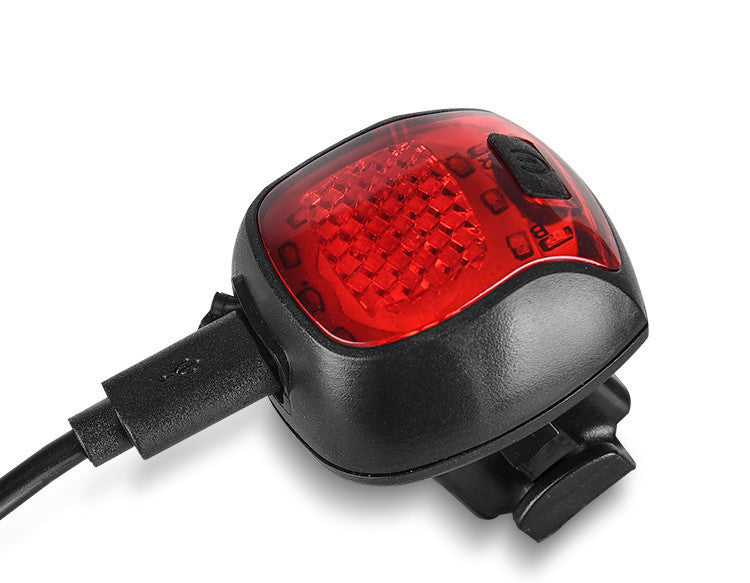 Bicycle Tail Llight USB Rechargeable Tail Light 0 - Tophatter Daily Deals