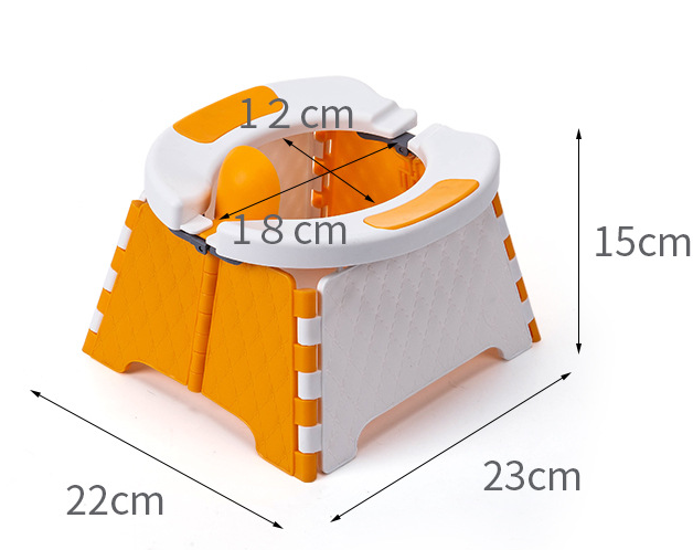 Baby Potty Training Seat Kids Toddler Outdoor Portable Folding Toilet Urinal Pot 0 - Tophatter Daily Deals