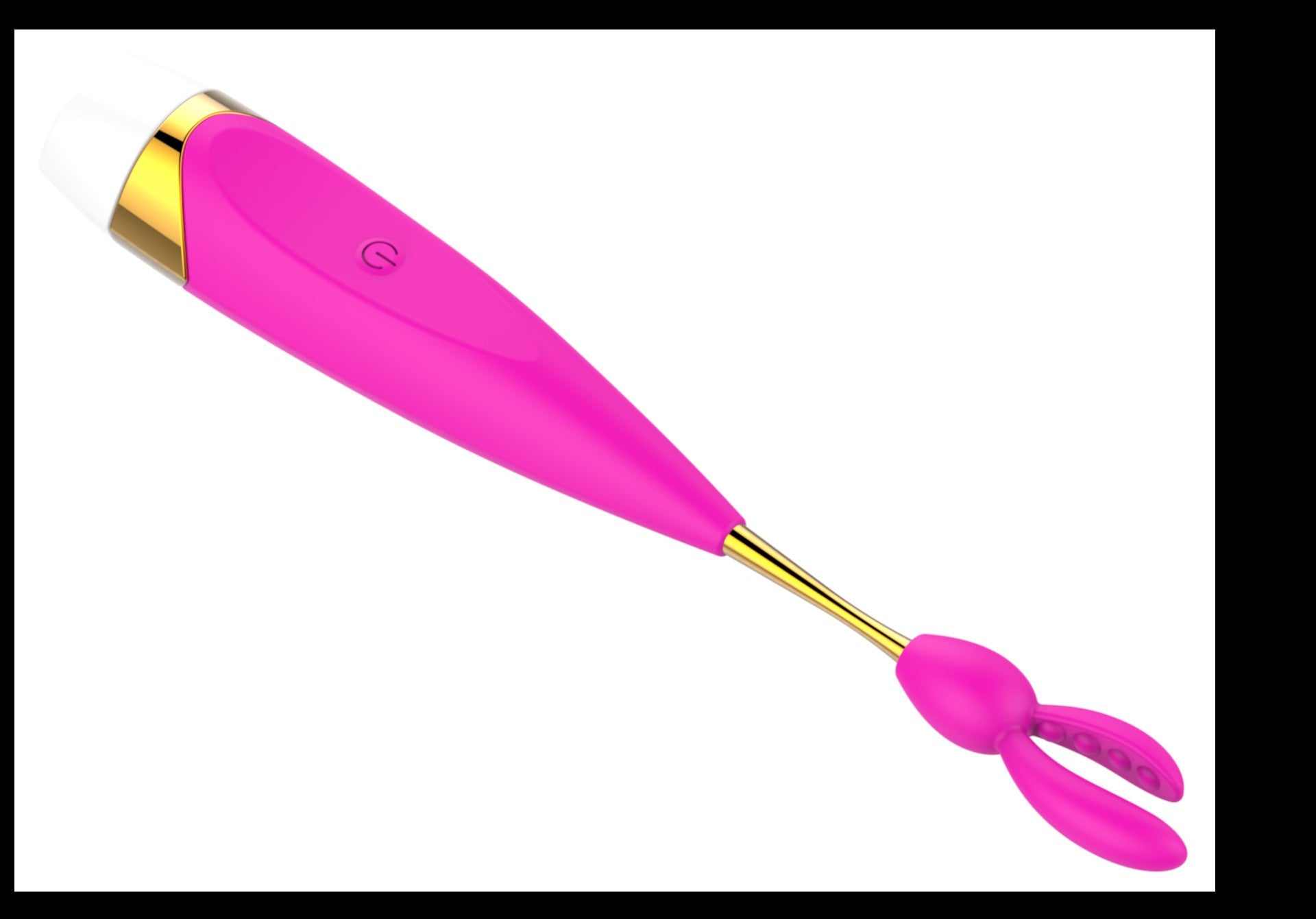 AdultFemaleSexy Rechargeable AvVibrator High Frequency Honey Bean G-Spot Clitoral Stimulator Rose Red USB 0 - Tophatter Daily Deals