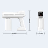 Anti-Epidemic Disinfection Electric Sprayer Lithium Battery Nano Blue Light Small Spray Gun Wireless Charging Atomizer 0 - Tophatter Daily Deals